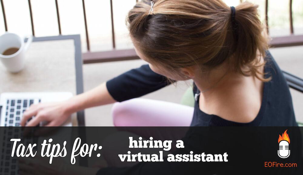 tax tips for hiring a virtual assistant