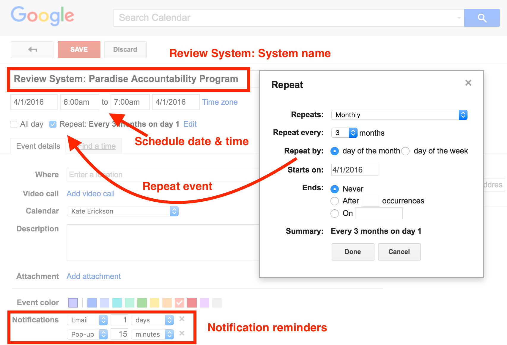 checkpoint reviews for your systems