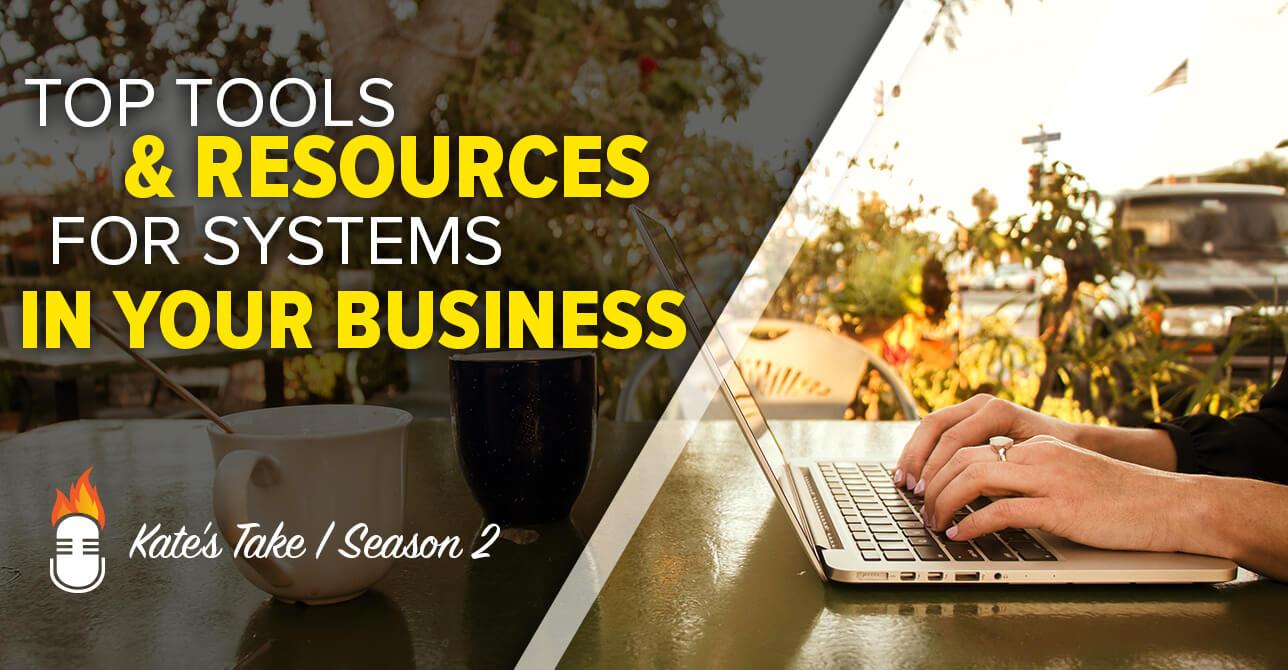 tools and resources for systems in your business