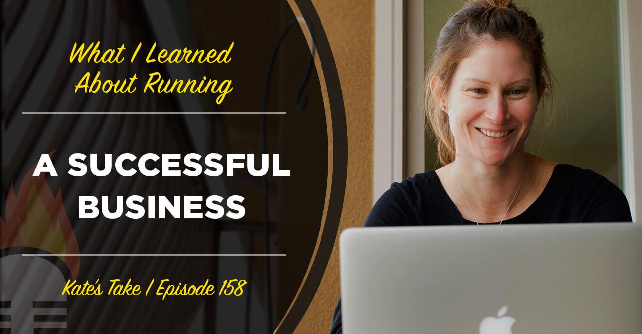 lessons on running a successful business
