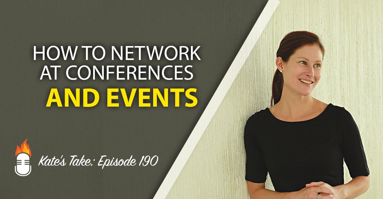 Networking at events