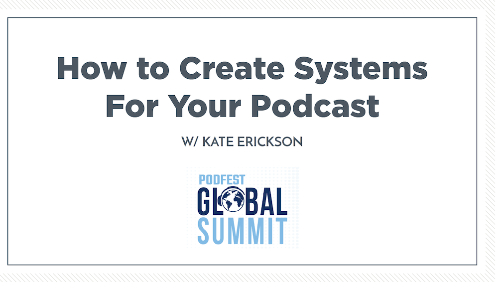 Podfest Global Summit Preso