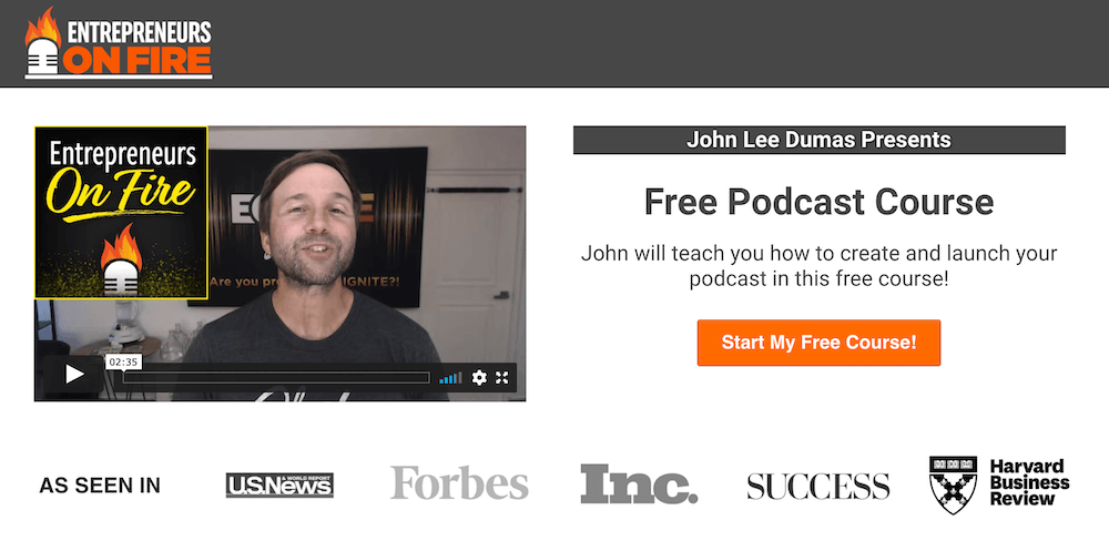 Free Podcast Course